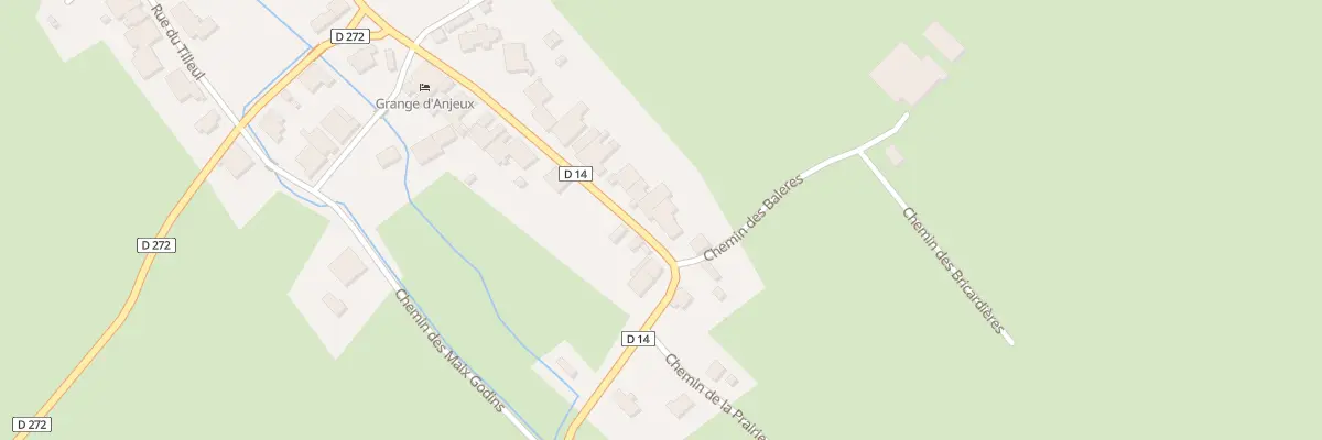 Plan du 21 Rue de la Cornée à Anjeux