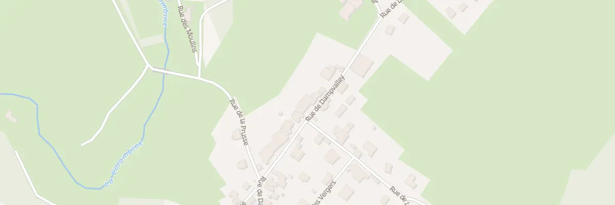 Plan du 11 Rue de Dampvalley à Colombe-lès-Vesoul