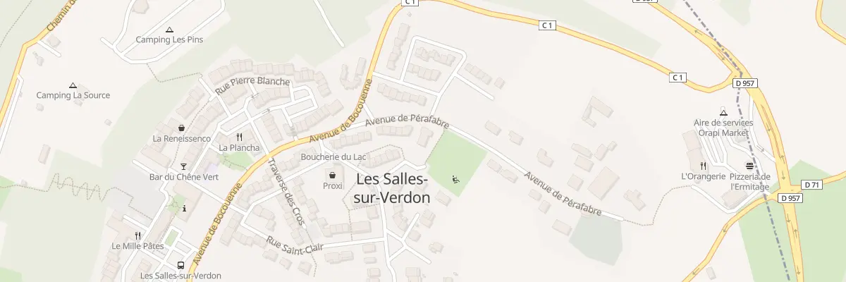 Plan du 5137 Bocouenne aux Salles-sur-Verdon