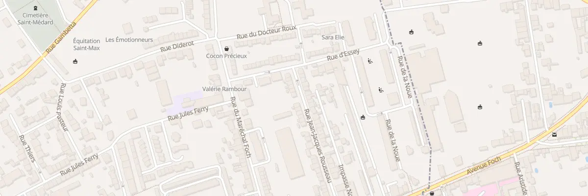 Plan du 41 Rue Jean Jacques Rousseau à Saint-Max