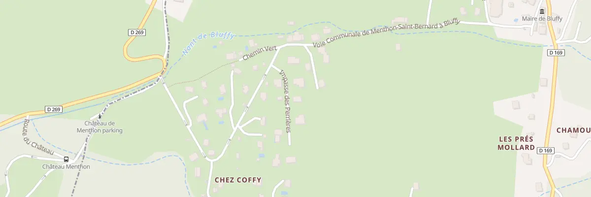 Plan du 71 Imp des Perrières à Bluffy