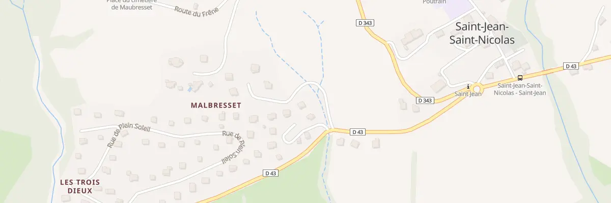 Plan du 8 Che du Pigeonnier à Saint-Jean-Saint-Nicolas
