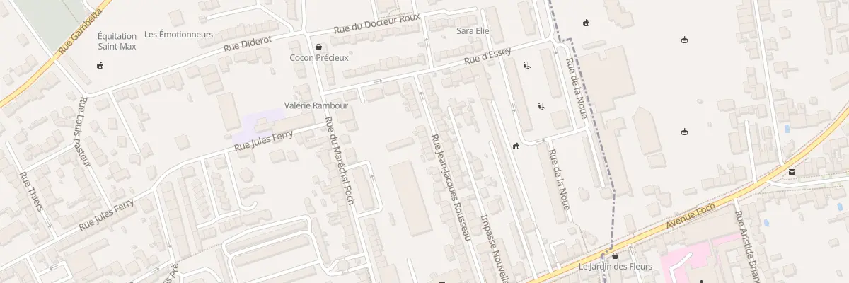 Plan du 35 Rue Jean Jacques Rousseau à Saint-Max