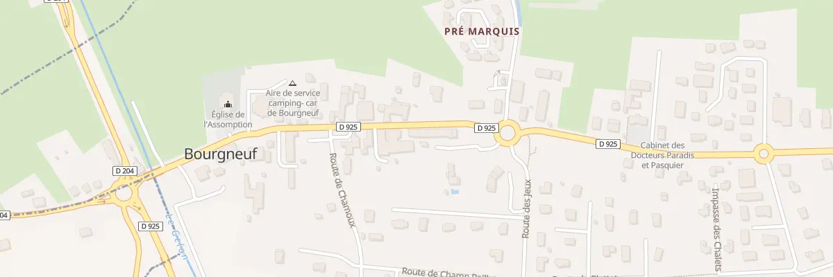 Plan du 356 Rte de la Maurienne à Bourgneuf