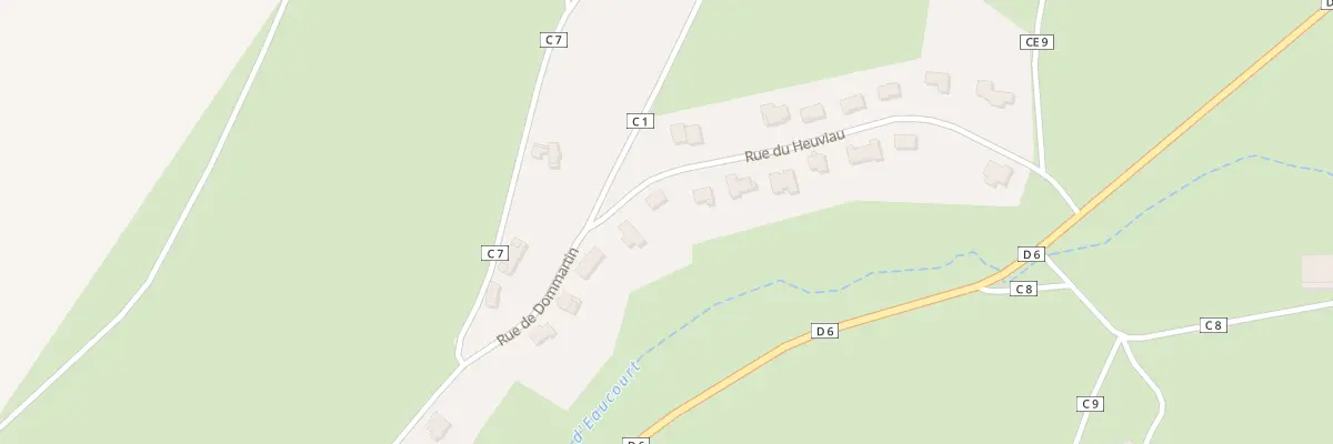 Plan du 4 Rue du Heuviau à Ville-sur-Illon