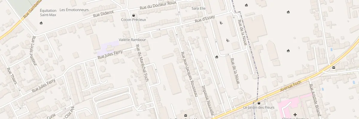 Plan du 31 Rue Jean Jacques Rousseau à Saint-Max