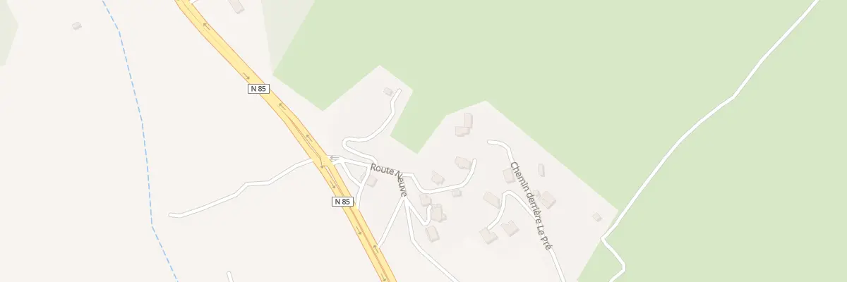 Plan du 7007 L’Hubac et Saint Jean à Châteauredon