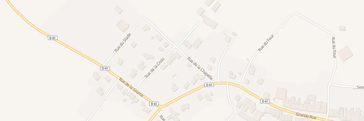 Plan du 10 Rue de la Croix à Benney