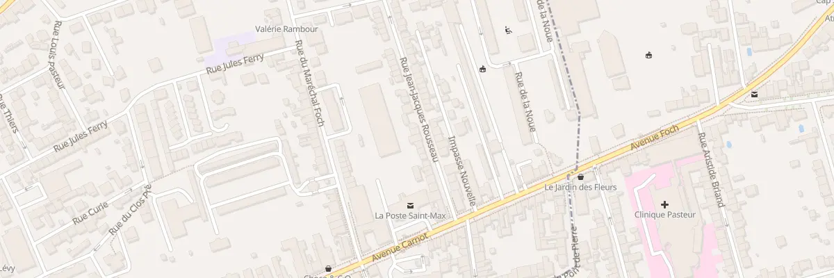 Plan du 19B Rue Jean Jacques Rousseau à Saint-Max