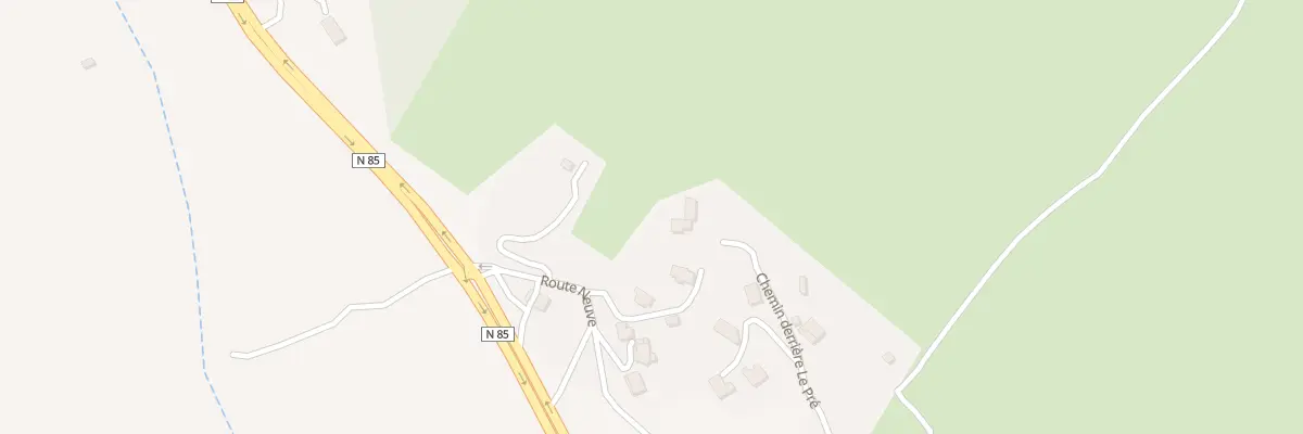 Plan du 7011 L’Hubac et Saint Jean à Châteauredon