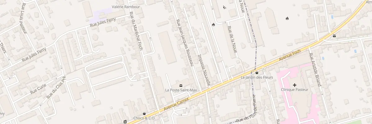 Plan du 17 Rue Jean Jacques Rousseau à Saint-Max