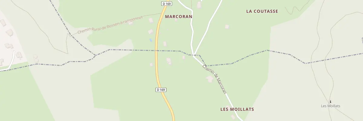 Plan du 5004 Les Moillats à Talloires-Montmin