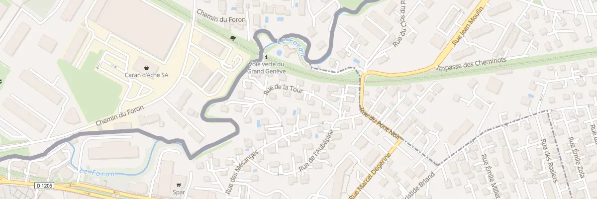 Plan du 8 Rue de la Tour à Gaillard
