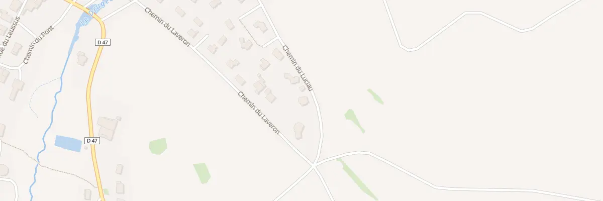 Plan du 20 Che du Luciau à Bouverans