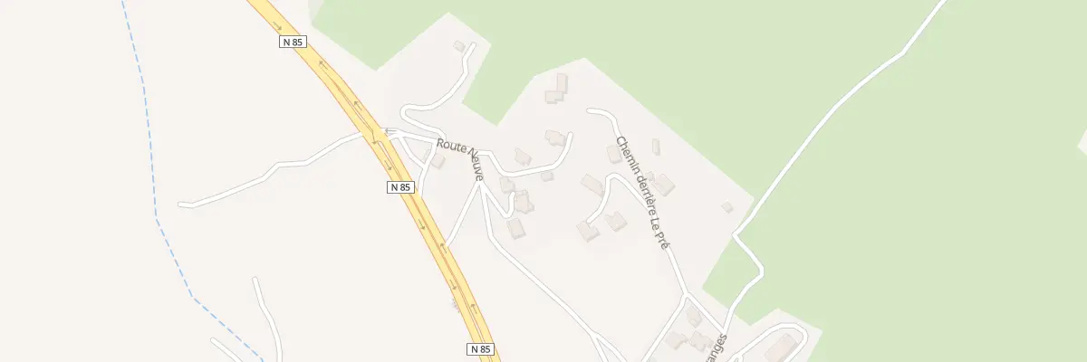 Plan du 7002D L’Hubac et Saint Jean à Châteauredon