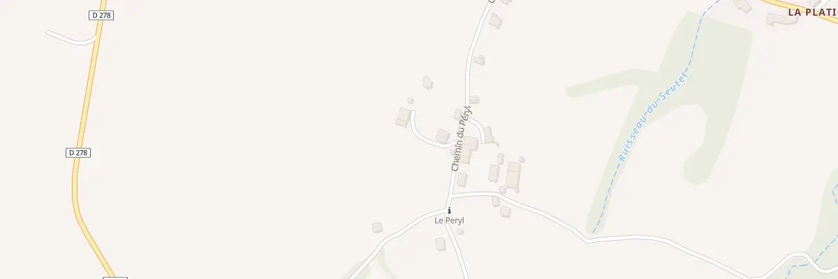 Plan du 456 Che du Peryl à Arbusigny