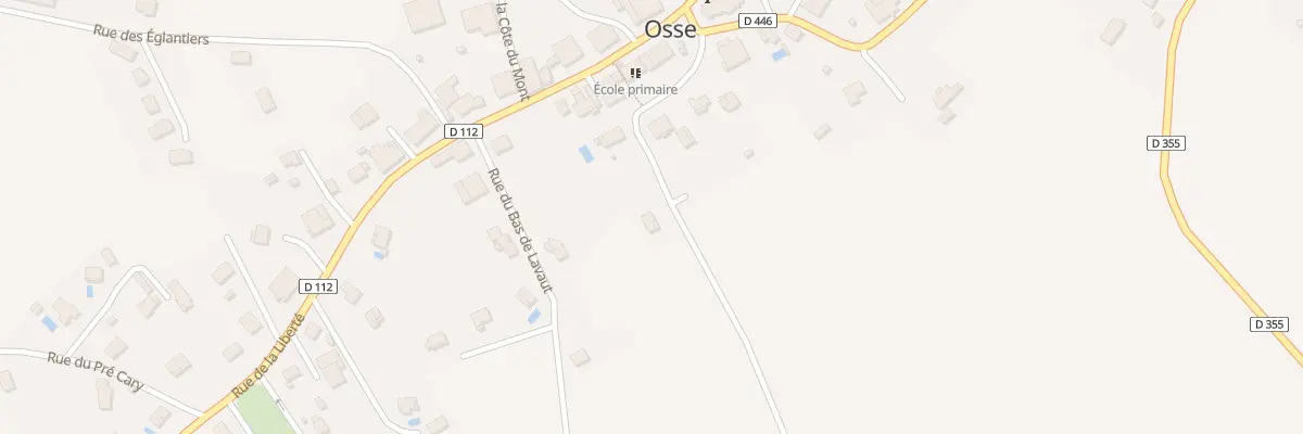 Plan du 4 Rue de l’Ecole à Osse