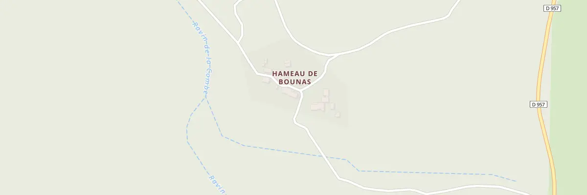 Plan du 5194 Hameau de Bounas à Bauduen