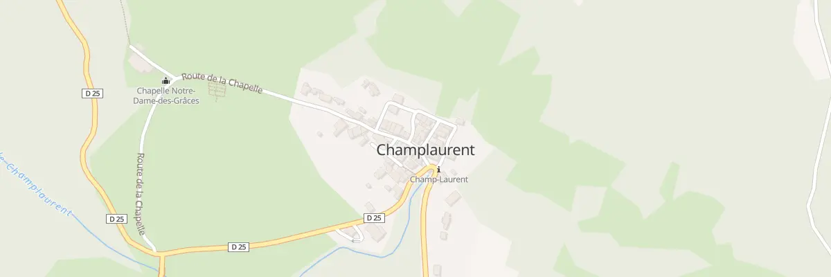 Plan du 5007 Champlaurent à Champ-Laurent