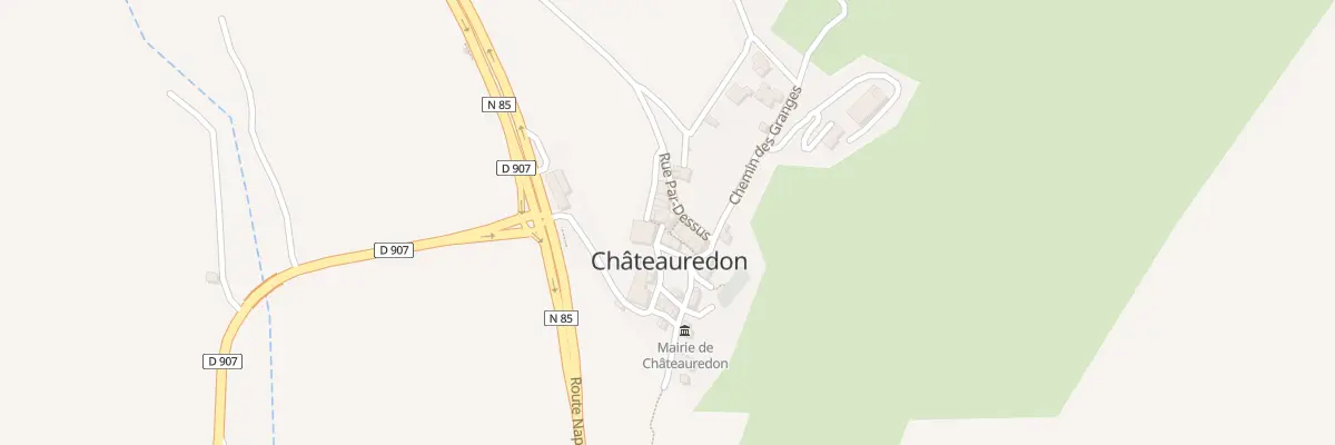 Plan du 5014 L’Hubac et Saint Jean à Châteauredon