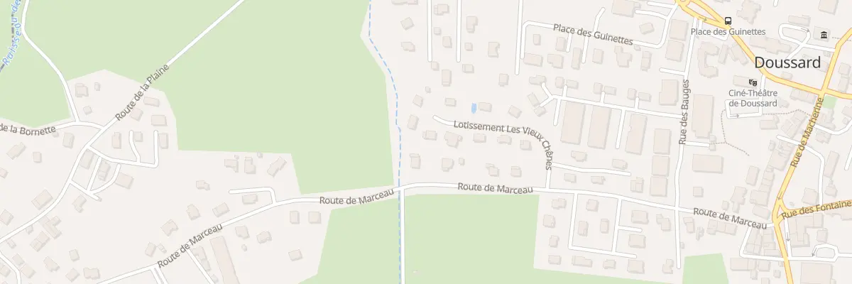 Plan du 195 Imp des Vieux Chênes à Doussard