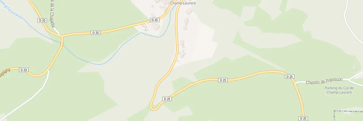 Plan du 5088F La Cotette à Champ-Laurent