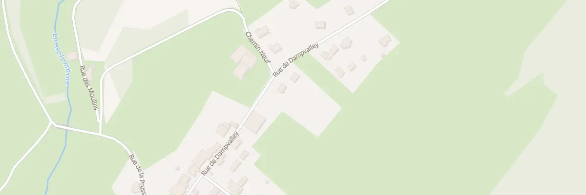 Plan du 22 Rue de Dampvalley à Colombe-lès-Vesoul