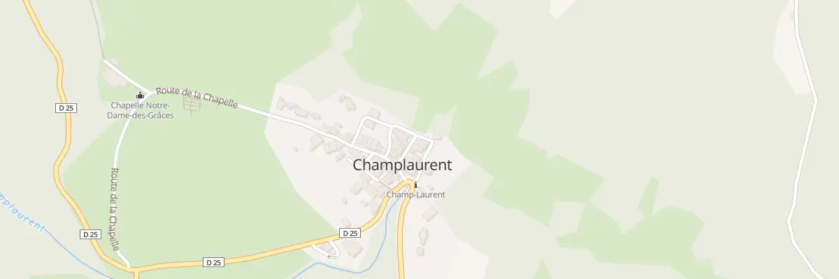 Plan du 5021 Champlaurent à Champ-Laurent