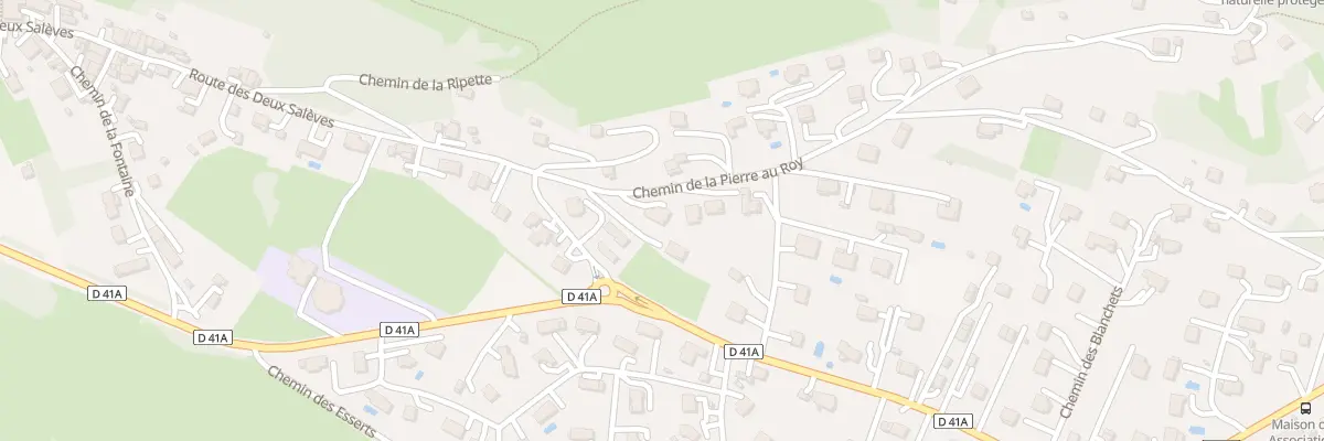 Plan du 88 Che de la Pierre au Roy à Monnetier-Mornex