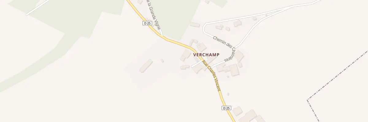 Plan du 12 Rue Charles Vincent à Loulans-Verchamp