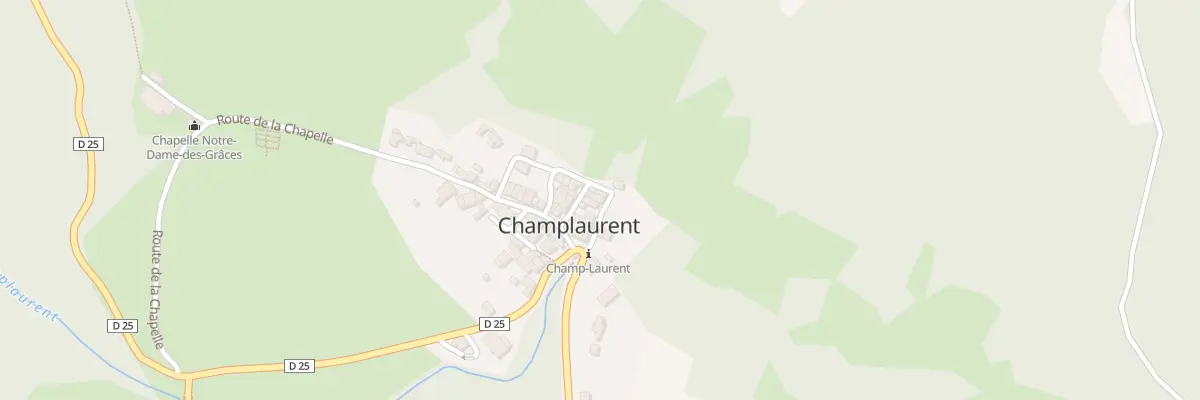Plan du 5386 Champlaurent à Champ-Laurent