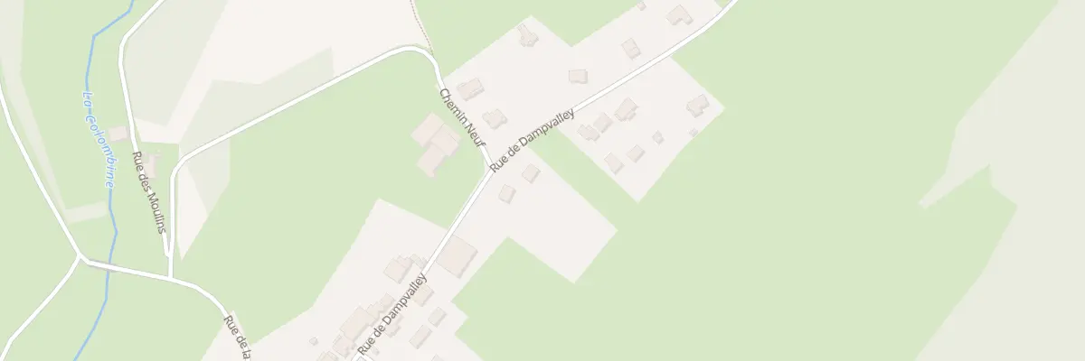 Plan du 24 Rue de Dampvalley à Colombe-lès-Vesoul