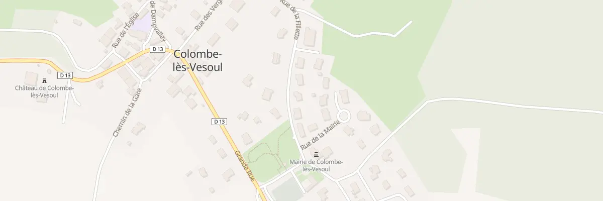 Plan du 17 Rue de la Fillette à Colombe-lès-Vesoul