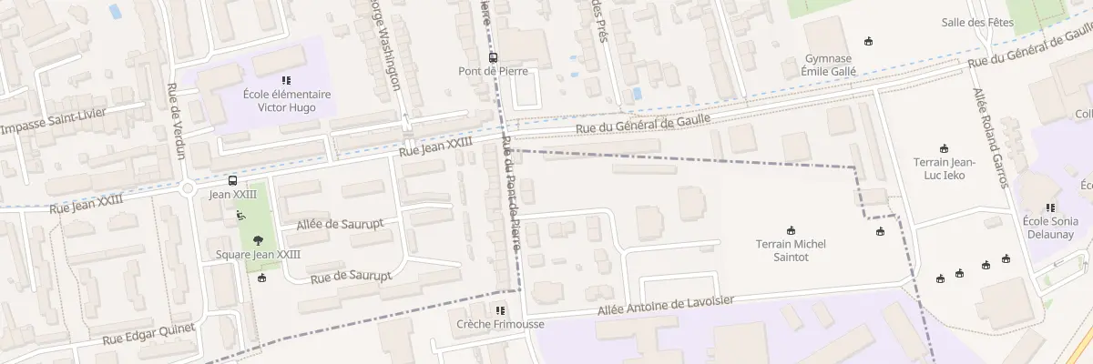 Plan du 12B Rue Yvette Cauchois à Tomblaine