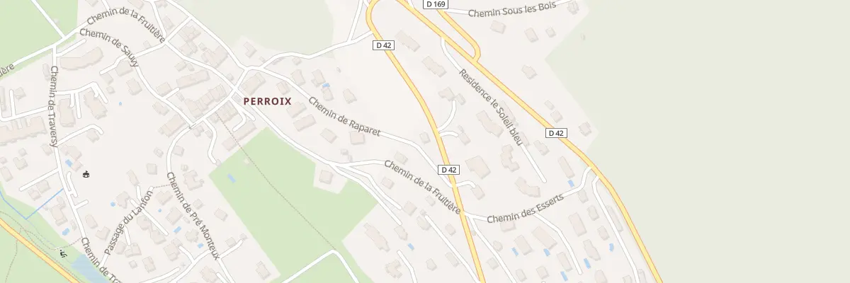 Plan du 60 Che de Raparet à Talloires-Montmin