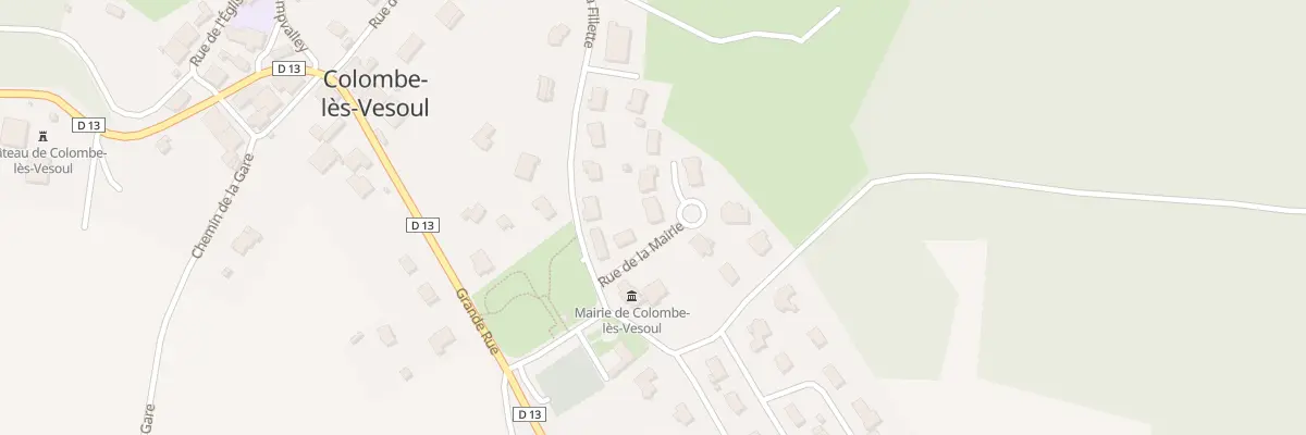 Plan du 12 Rue de la Mairie à Colombe-lès-Vesoul