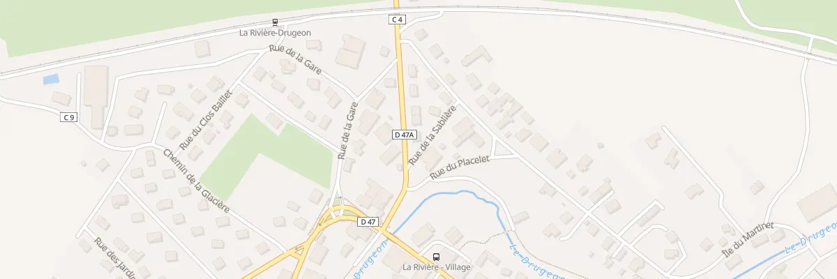 Plan du 1 Rue de la Sablière à La Rivière-Drugeon