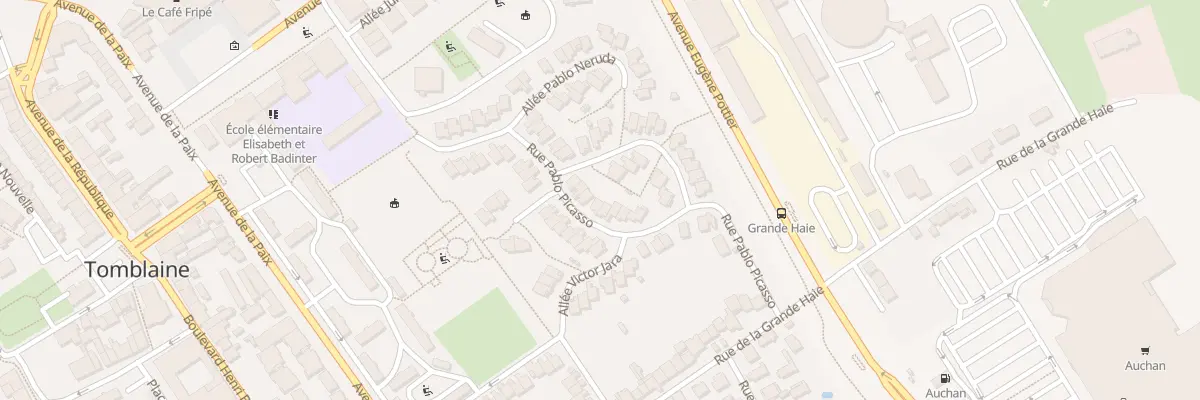 Plan du 29 Rue Pablo Picasso à Tomblaine