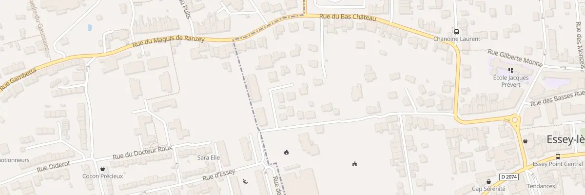 Plan du 2 Clos du Bas Château à Essey-lès-Nancy