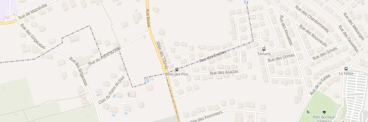 Plan du 3 Rue des Erables à Dommartemont