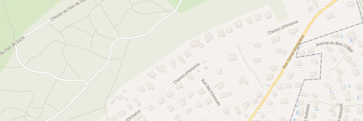 Plan du 55 Che d’Amance à Dommartemont