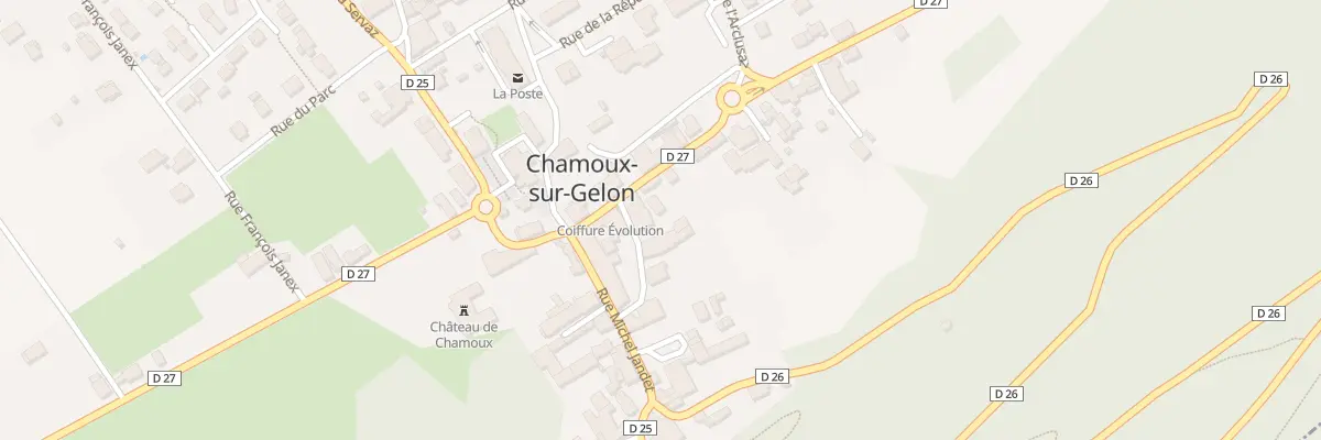 Plan du 64 Rue de l’Ancienne Gendarmerie à Chamoux-sur-Gelon