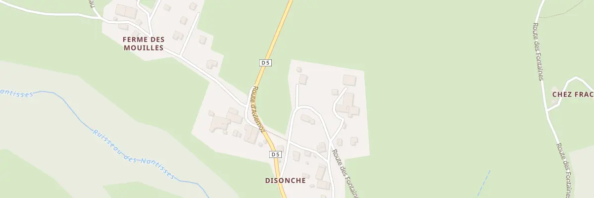 Plan du 115 Rte des Fontaines à Villaz