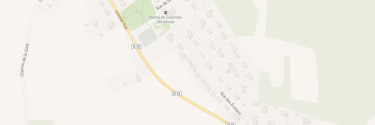 Plan du 8 Chemin des Ecoliers à Colombe-lès-Vesoul