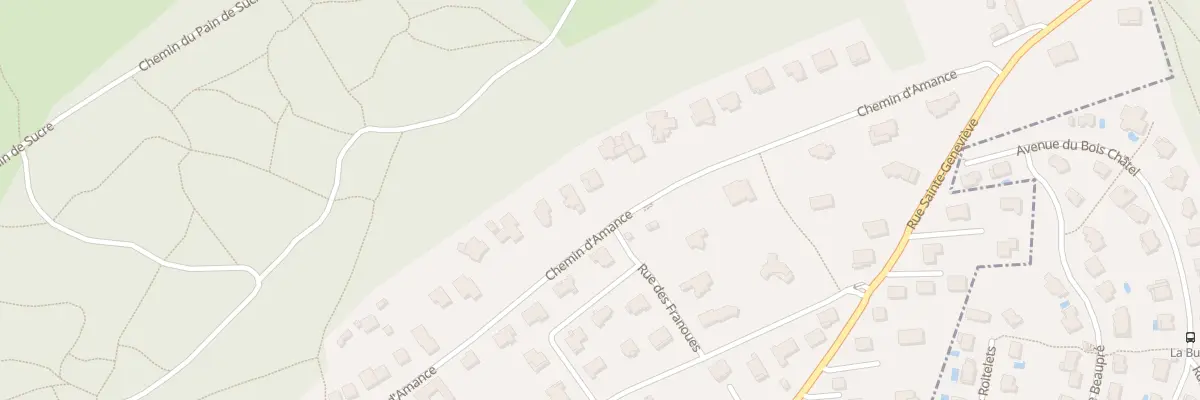 Plan du 67 Che d’Amance à Dommartemont