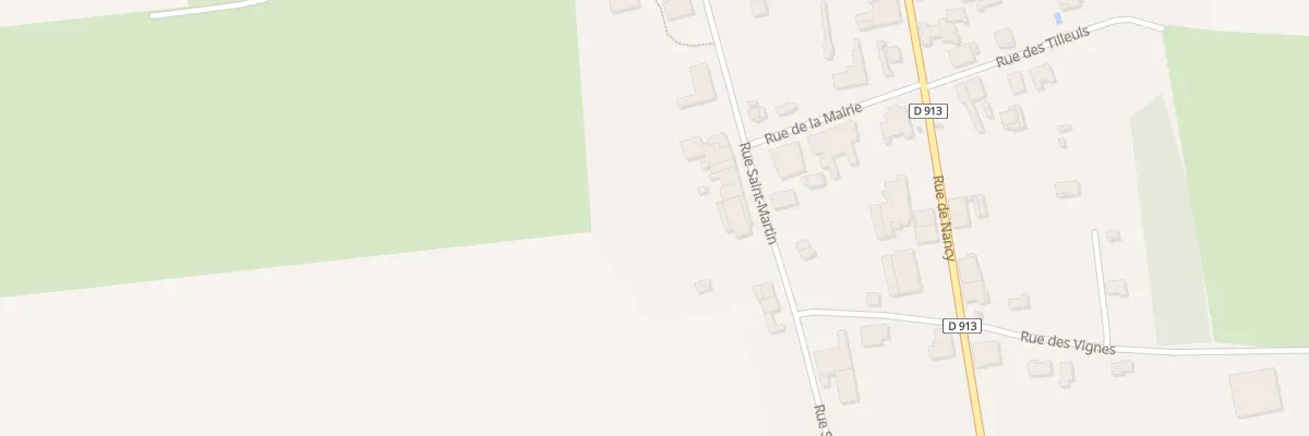 Plan du 55 Rue Saint Martin à Raucourt