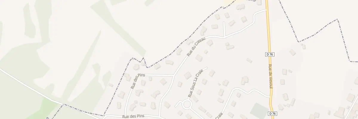 Plan du 9 Rue du Côteau à Villers-le-Sec