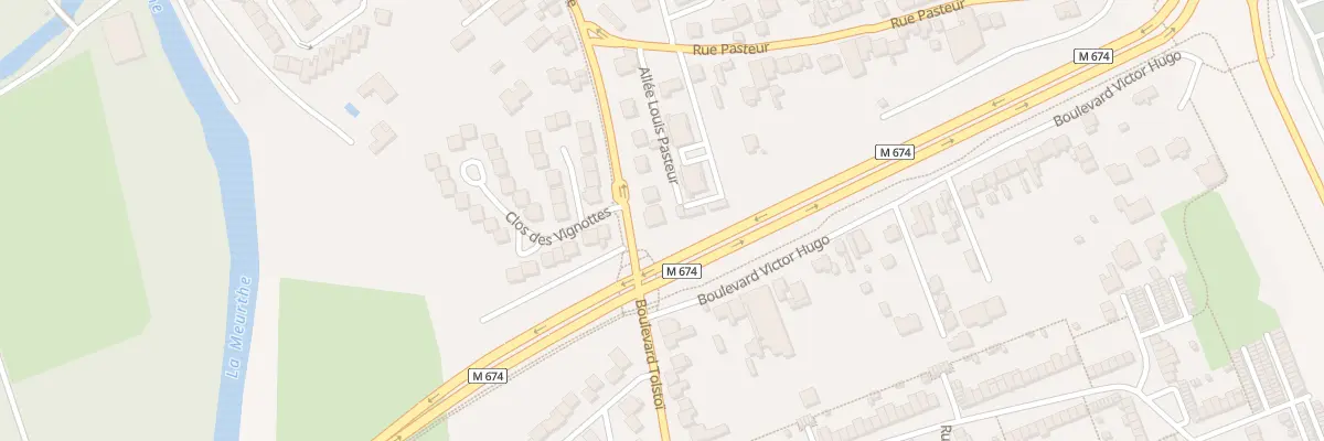 Plan du 2B Rue Pasteur à Tomblaine