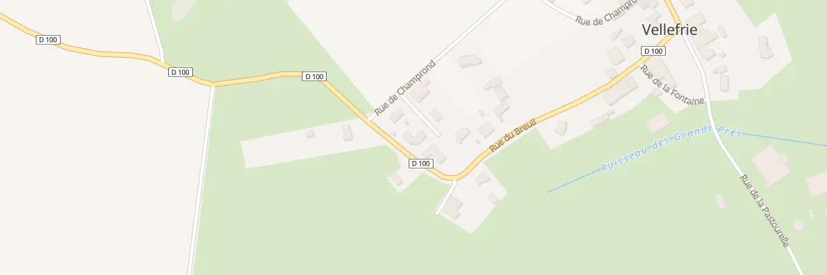 Plan du 4 Imp du Breuil à Vellefrie