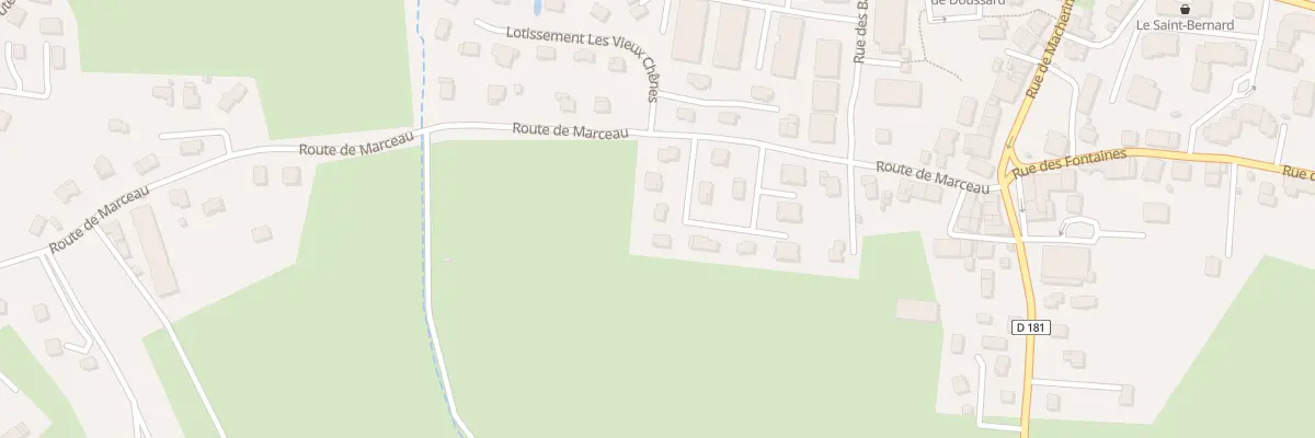 Plan du 127 All de la Verdane à Doussard